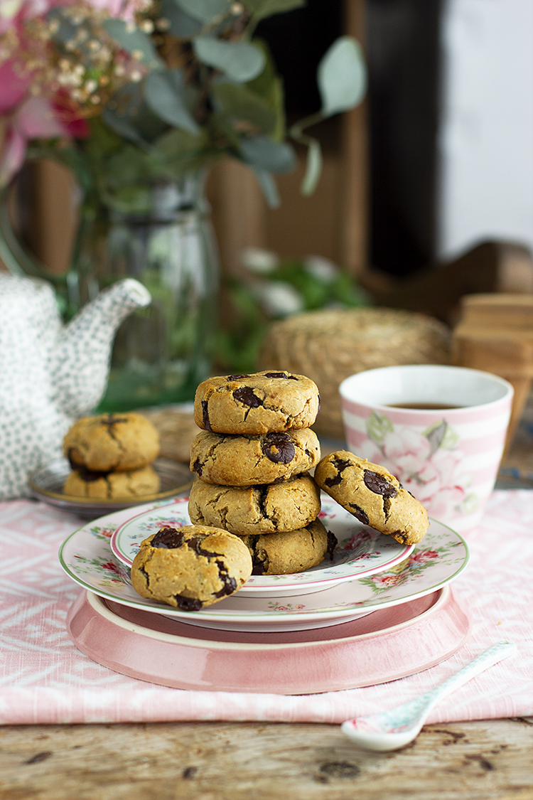 Cookies Con Chips Rellenas Sdaludables