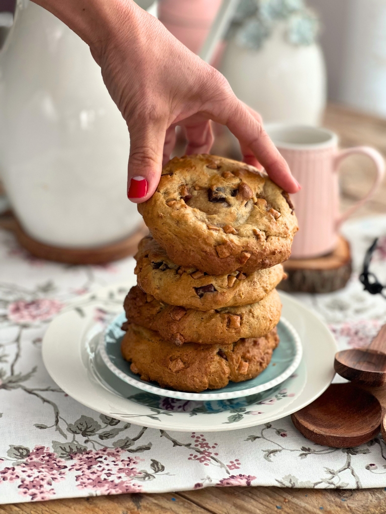 Cookies Banoffe | La Cookie De Plátano Y Dulce De Leche Imponente|